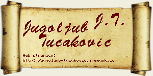 Jugoljub Tucaković vizit kartica